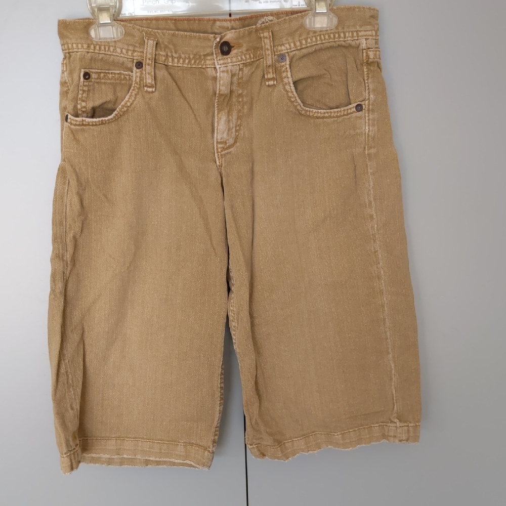 1969 GAP Jeans Women's Tan Bermuda / Culottes Shorts